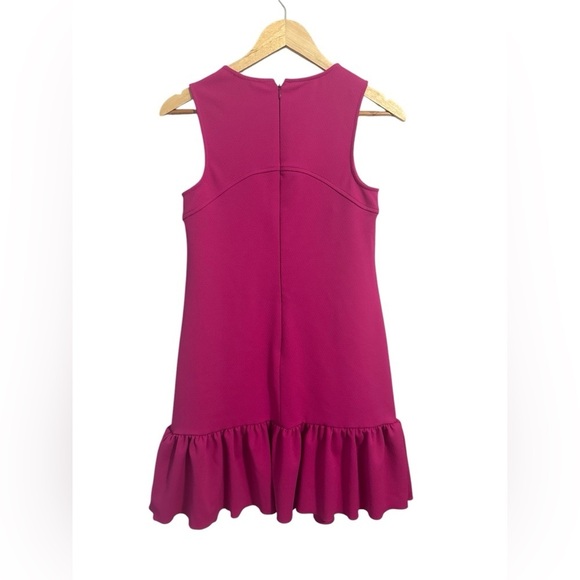 Trina Turk Magenta Fuchsia Keyhole Shift Dress Size Small Hot Pink Barbiecore - Picture 3 of 8